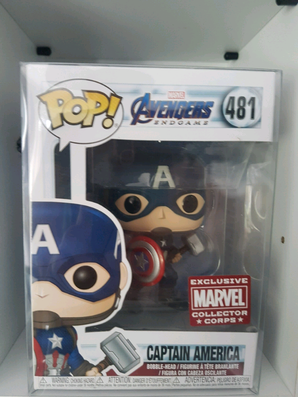 captain america pop 481